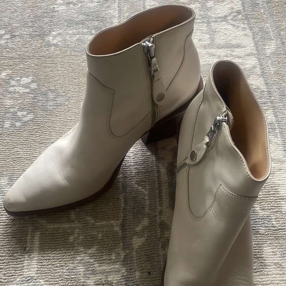Rag & Bone Razor Leather Ankle Boots SZ39 - Picture 3 of 8